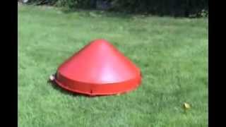 Spinning Cone  Outdoor Spinning Top [upl. by Bywoods]