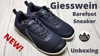 Barefoot shoes discovery  Giesswein Barefoot Sneaker Unboxing [upl. by Casper416]