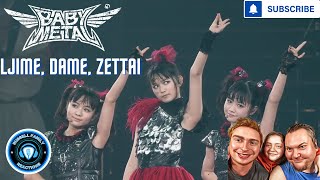 BABYMETAL IjimeDameZettai Live at Sonisphere 2014UK OFFICIAL Reaction [upl. by Hesler]