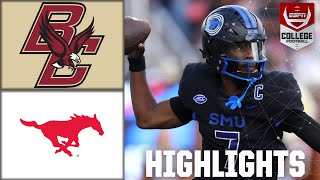 Boston College Eagles vs SMU Mustangs  Full Game Highlights  ESPN College Football [upl. by Anneiv]