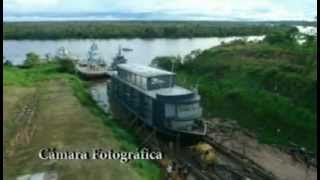 Launching of the Aria Amazon on Perus Amazon River Aqua Expeditions [upl. by Nerrat]