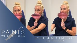 The Emotional Stages of LipFiller [upl. by Aekim809]