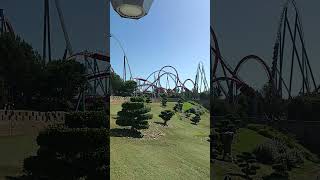 Spain  Port Aventura  Shambhala amp Dragon Khan  30092024 spain catalunya portaventura [upl. by Amity]