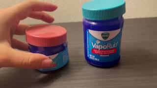 Close Up amp Review of Vicks VapoRub amp BabyRub [upl. by Pauletta]