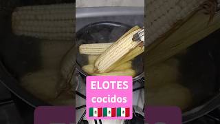 ELOTES cocidos elotes choclo elote esquites maggieany [upl. by Gingras]