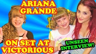 What ARIANA GRANDE Was Like THEN vs NOW Interview at Victorious at Nick on Sunset [upl. by Lowis]