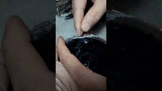 Purple Clay Pot Repair inheritanceTutorial shortvideoshortfeed yputubeshorts viralvideo shorts [upl. by Blatt]