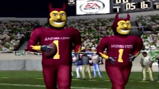 NCAA 06 mascot mode ft Arizona State PS2 gameplay [upl. by Ha763]