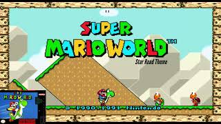 Super Mario World 1990  Star Road Theme [upl. by Nnylrahc]