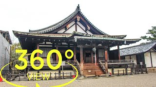 360°VideoVR Horyuji Temple Nara World Heritage  法隆寺 聖霊院 三経院 西室 西円堂 奈良 世界遺産 [upl. by Francois]