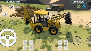 Jcb loading sack into bolero camper [upl. by Deach]