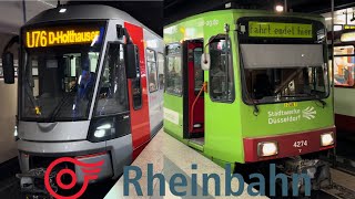 Stadtbahn Düsseldorf — Rheinbahn [upl. by Rosenzweig]