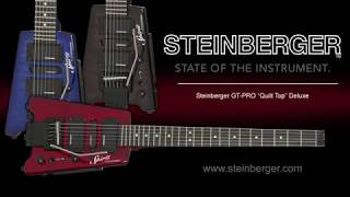 The Steinberger GTPRO “Quilt Top” Deluxe Outfit [upl. by Saloma630]