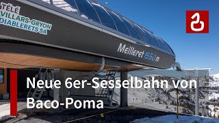 Sesselbahn Laouissalet  Meilleret Les Diablerets [upl. by Uhsoj]