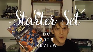 Heroclix DC 2024 Starter Set Opening and Review [upl. by Eisteb66]