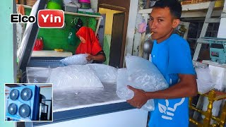 PABRIK ES KRISTAL BOJONEGORO  REVIEW MESIN ES KRISTAL 2 TON  MESIN ES KRISTAL TERCEPAT [upl. by Suiluj]