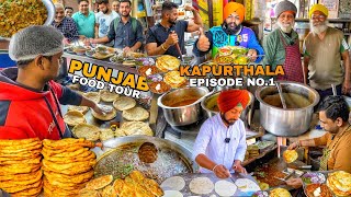 Punjab Street Food  Best 5 Food Places in Kapurthala  Bhature Chole Kulcha Chole Lassi [upl. by Eillah212]