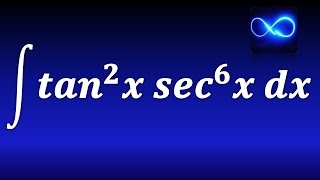 168 Integral de tangente cuadrada por secante a la sexta TRIGONOMETRICA EJERCICIO RESUELTO [upl. by Asirac77]