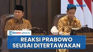 Momen Prabowo Ditertawakan Imbas Punya Tekad Perangi Korupsi di Tanah Air Ini Reaksi Presiden [upl. by Anchie]