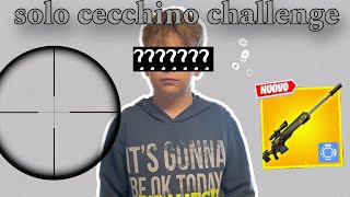 FACE REVEALE E La Solo Cecchino Challenge Su Fortnite fortnite facereveal [upl. by Eugenle528]