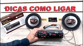 Como Ligar Rádio Automotivo no Carro ou em Casa de um Jeito Simples [upl. by Aneroc]