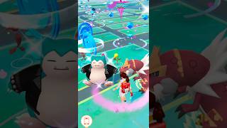 Catch shiny snorlax with studded jacket shorts snorlax rare shiny spawn ultragoo special [upl. by Attener250]