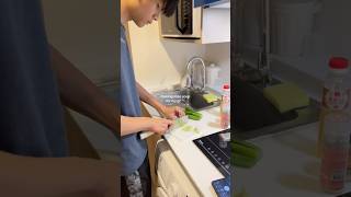 Part 3  Making miso soup for my girlfriend cooking cookingvideo couplegoals food foodblogger [upl. by Eshman]