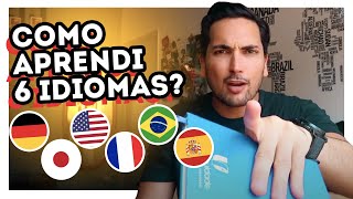 COMO APRENDI INGLÊS  5 IDIOMAS RÁPIDO e SOZINHO 7 SEGREDOS QUE VOCÊ PRECISA SABER [upl. by Charlet]