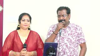 SONG VINNODUM MUGILODUM  SINGERS VELUMANI amp LAVANYA [upl. by Tiertza]