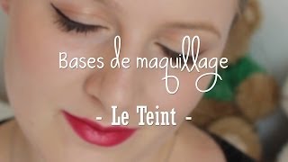 Bases de maquillage Faire son teint à lépongeBlender [upl. by Ahsik]