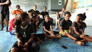 quotPapuan Wrenquot  song by the students of Garuahi Primary School [upl. by Noirred304]