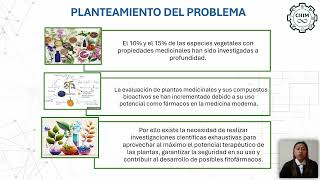 IQCIIIM202439 Capacidad antioxidante y actividad antiinflamatoria in vitrodel extracto metanólico [upl. by Nylatsirk]