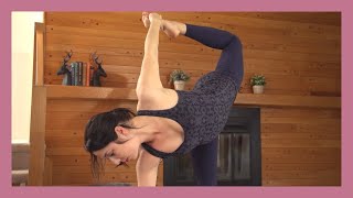 30 min Minimal Cues Yoga  Intermediate Full Body Vinyasa Yoga [upl. by Ronn]