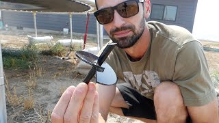 How to secure a trampoline in windy areas [upl. by Ennaitsirk]