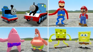 ALL REALISTIC VS MEMES 3D SANIC CLONES in Garrys Mod [upl. by Eelanaj]