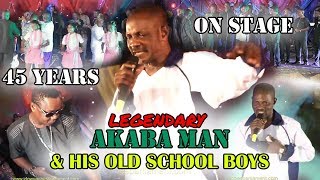 AKABA MAN amp HIS OLD SCHOOL BOYS 45 YEARS ON STAGE  BENIN MUSIC LIVE ON STAGE [upl. by Sprage]