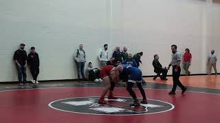 Worcester Wrestling  Omid Sabr vs Milford [upl. by Kirbie495]