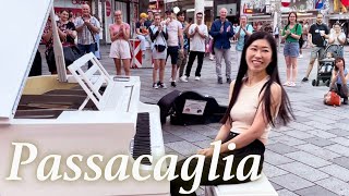 passacaglia By Handel amp Halvorsen  Street Piano  YUKI PIANO [upl. by Arnst]