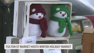 Winter Holiday Market gets Grand Rapids community in the holiday spirit [upl. by Norine]