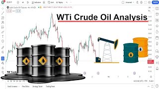 Wti crude oil Analysis  wti crude oil forecast  wti crude oil price prediction Analysis with rohan [upl. by Euqirne349]