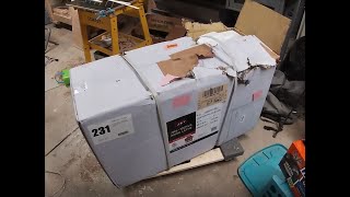 Jet Lathe JWL1221VS Unboxing [upl. by Veneaux]