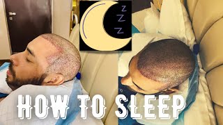 How To Sleep After A Hair Transplant Tutorial [upl. by Nairolf]