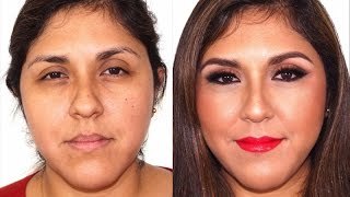 Maquillaje de Noche en tonos Coral  Perfecto Para Verano [upl. by Asserrac]