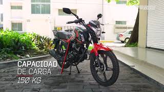 ¡Potencia tu productividad con la moto de trabajo Thunder 170 [upl. by Modeerf]