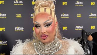 Meet RuPauls Drag Race season 16 queen Morphine Love Dion dragrace mtv lgbtq [upl. by Ibed]