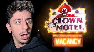 Overnight in USAs Most Haunted Clown Motel [upl. by Sikras]