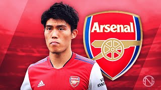 TAKEHIRO TOMIYASU 冨安 健洋  Welcome to Arsenal  Ultimate Defensive Skills Goals amp Passes  2021 [upl. by Ecirtahs]