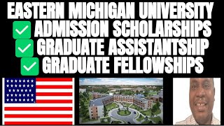 🇺🇸 Eastern Michigan University Scholarships Tuition Waiver amp Stipend masters studyinusa [upl. by Hachmin389]