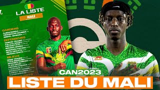 LA LISTE DES 🦅 AIGLES DU 🇲🇱 MALI POUR LA CAN 2023 SANS EL BILAL TOURÉ ET DJENEPO❌ [upl. by Muryh]