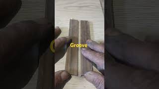 Groove Moulding woodworking homedecor [upl. by Korff]